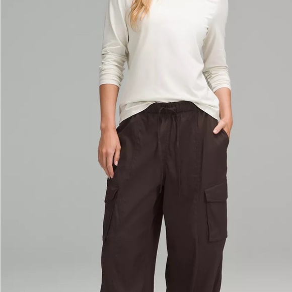 Lululemon Organic Cotton Crewneck Long Sleeve Shirt Sz 10/ 12 XL White Top Tee - Picture 2 of 8